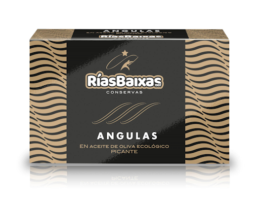 ANGULAS EN ACEITE DE OLIVA ECOLÓGICO PICANTE