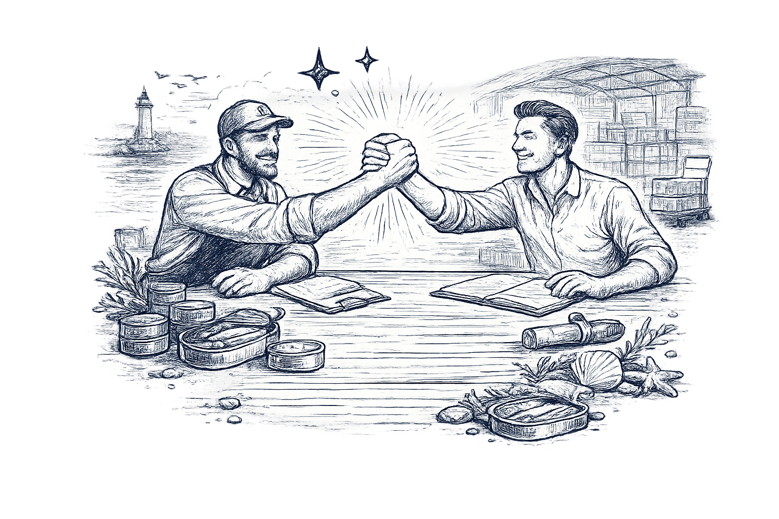 trato de conservas gallegas para profesionales